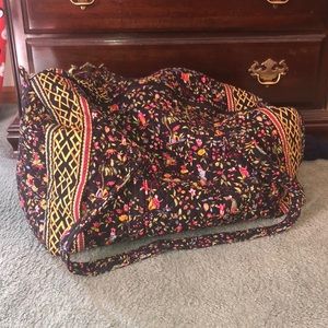 Vera Bradley large duffle bag for travel